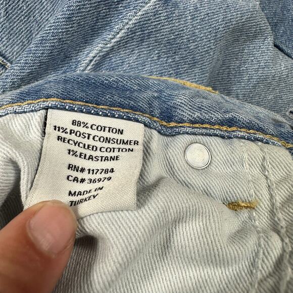 Rails Women's Straight Leg Jeans - Blue Patchwork - Picture 3 of 9